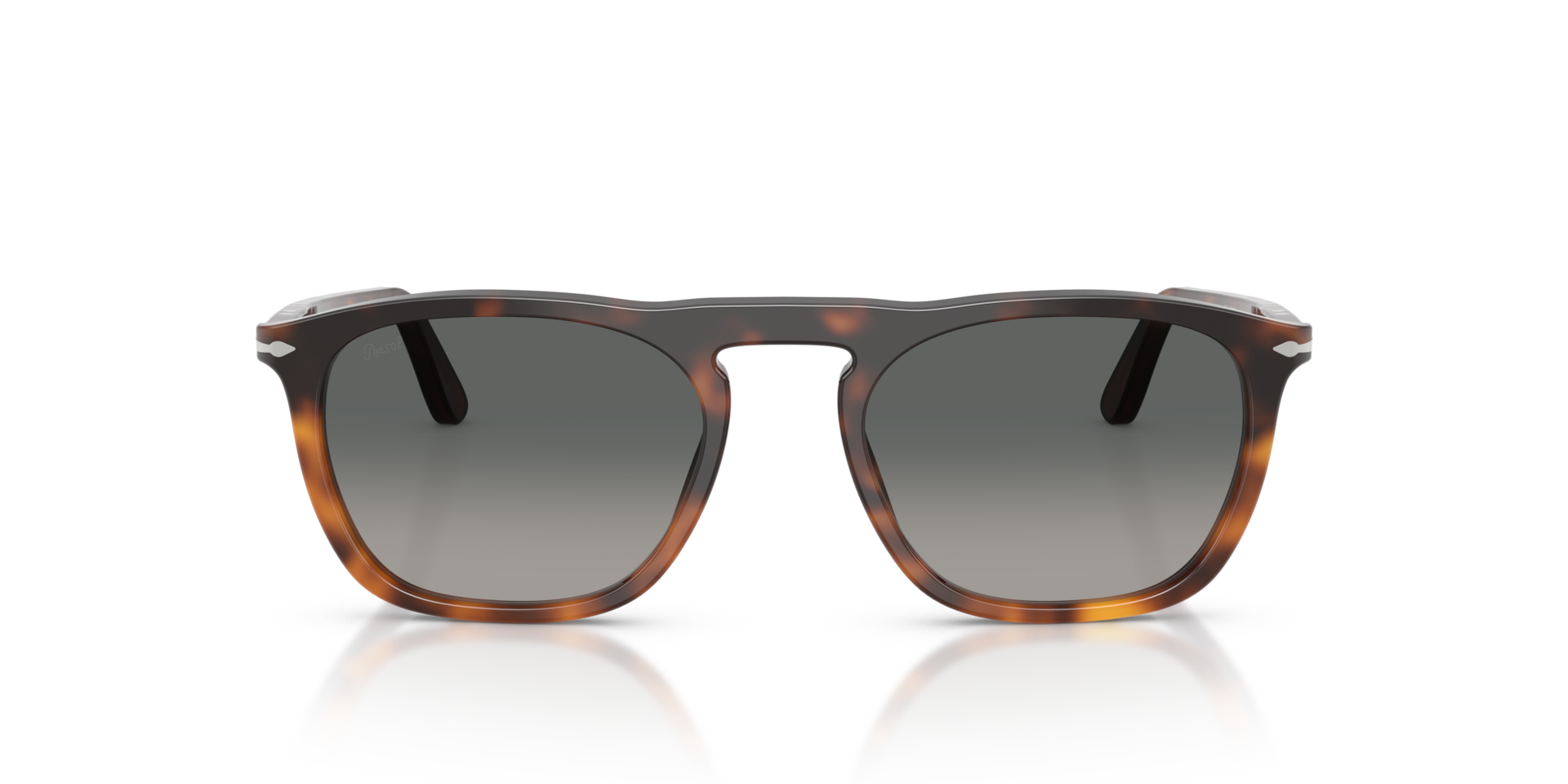 PERSOL Unisex Sunglasses PO3391S - Gae  -  Frame color: Gradient Havana, Lens color: Gradient Grey