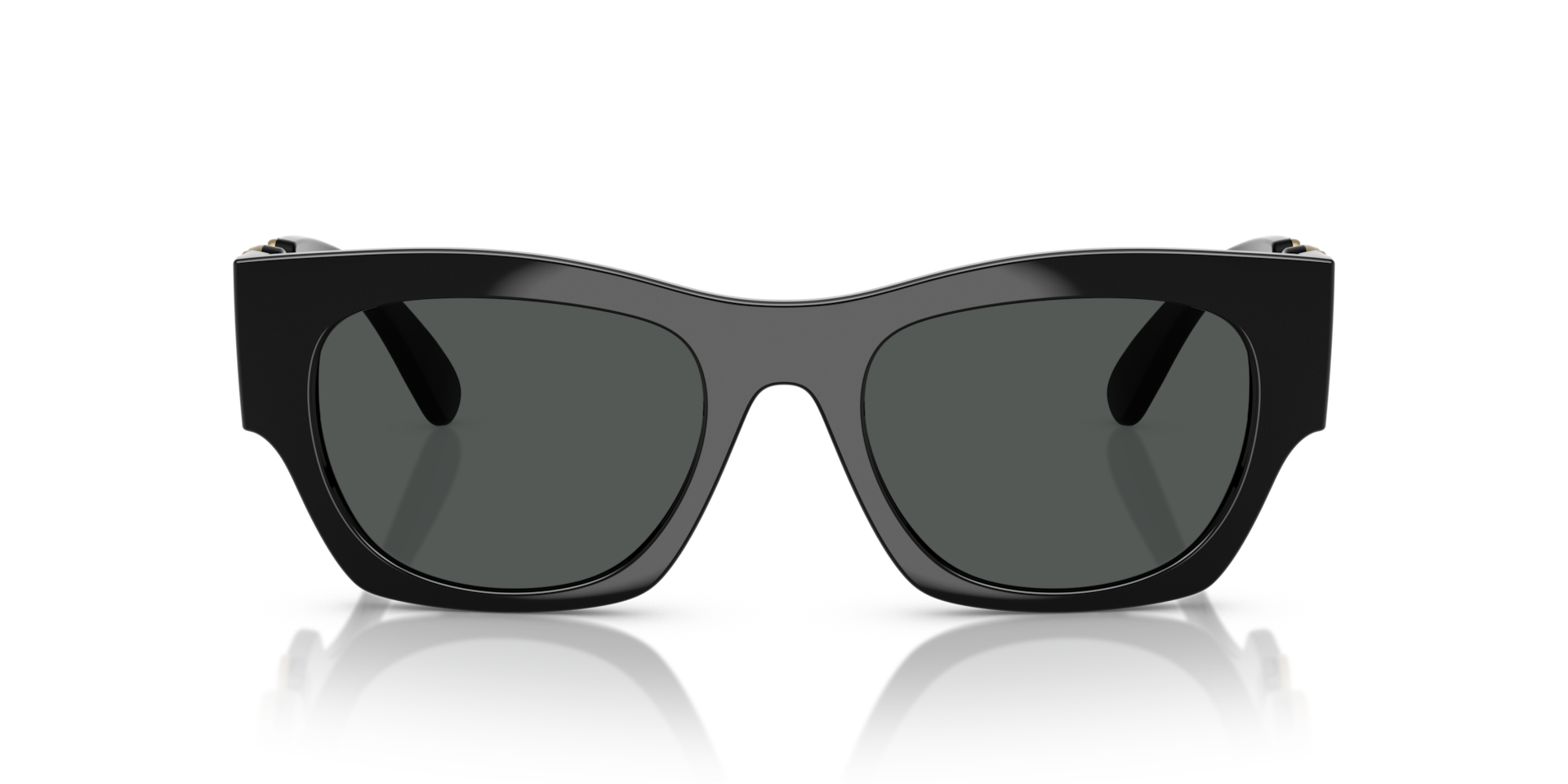VERSACE Man Sunglasses VE4479U - Frame color: Black, Lens color: Dark Grey