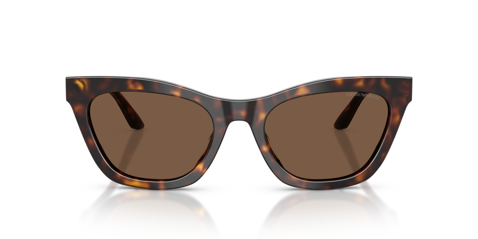 EMPORIO ARMANI Woman Sunglasses EA4259U  -  Frame color: Shiny Havana, Lens color: Brown