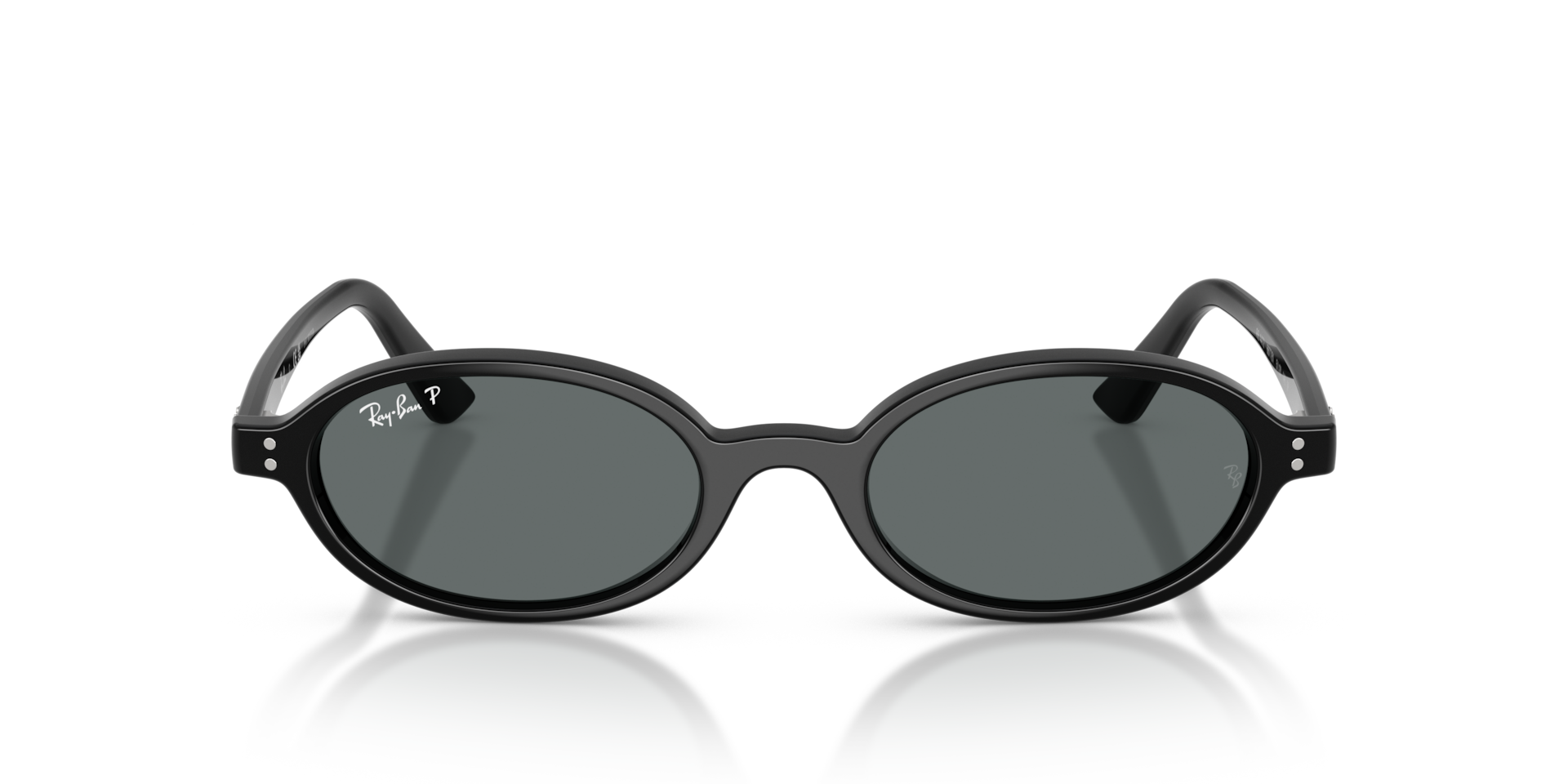 RAY-BAN Unisex Sunglasses Khal Bio-Based  -  Frame color: Black, Lens color: Dark Grey Polarized