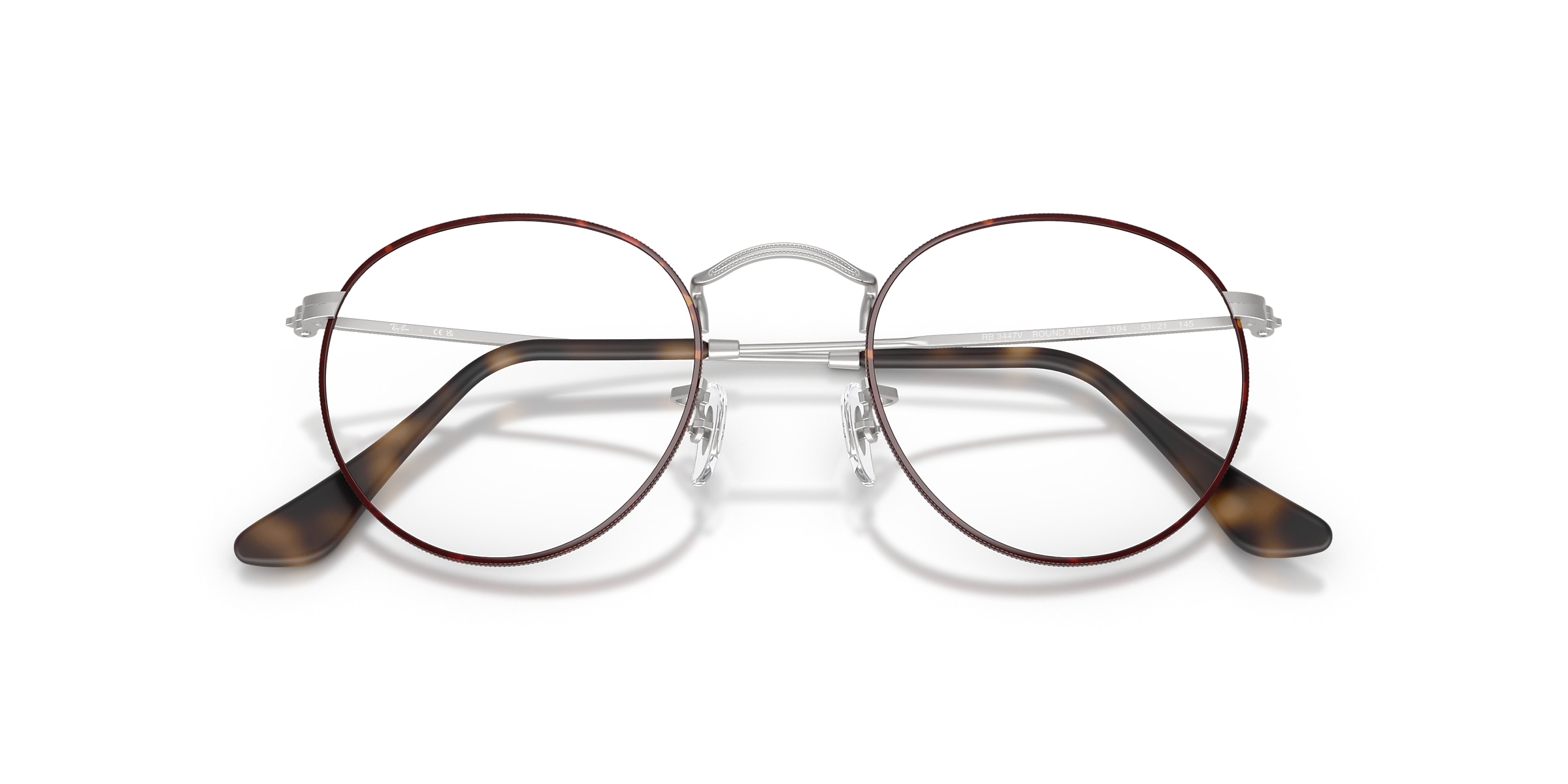 Ray-Ban Glasses RB3447V ROUND METAL OPTICS