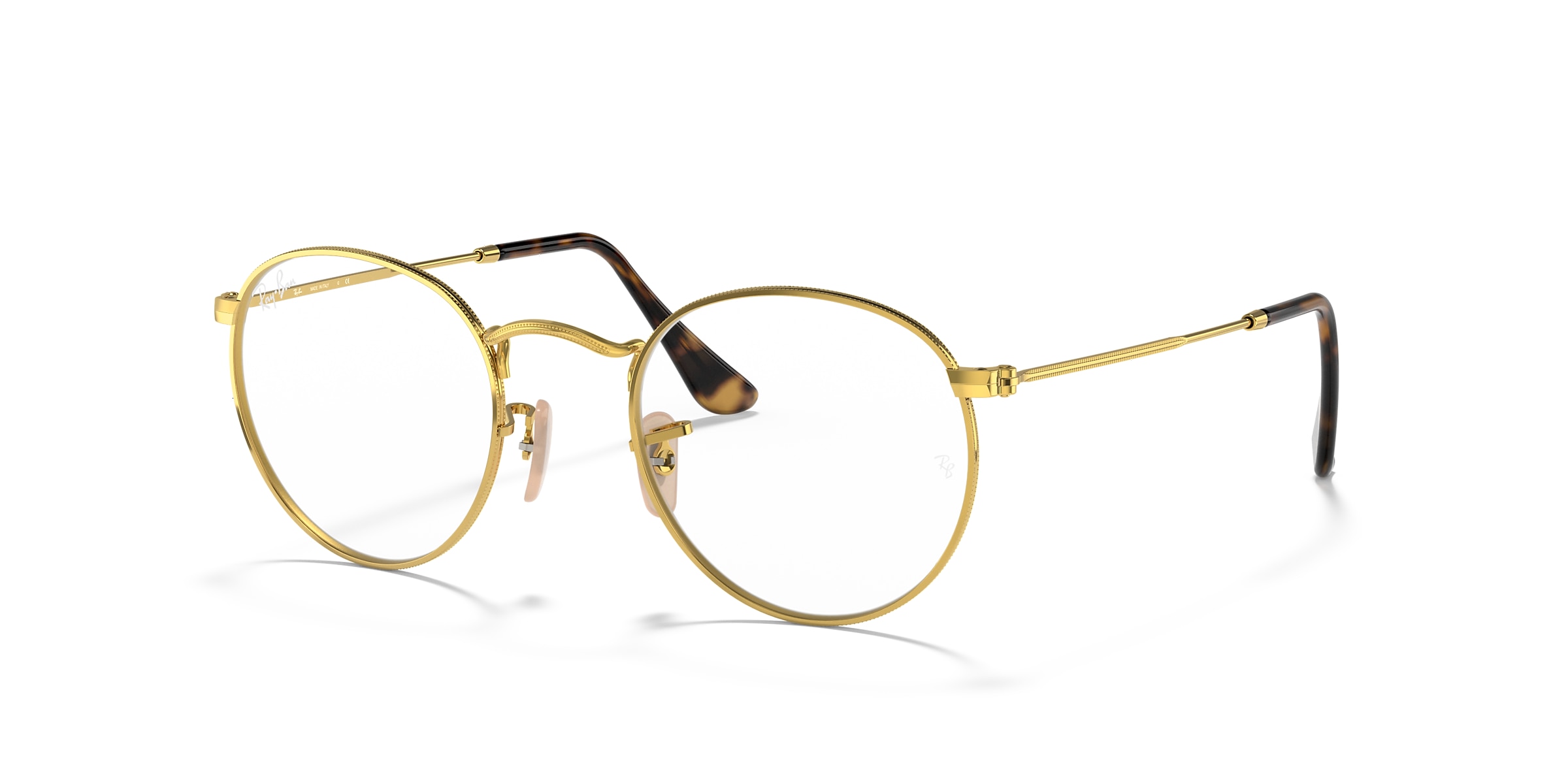 Ray-Ban Glasses RB3447V ROUND METAL OPTICS