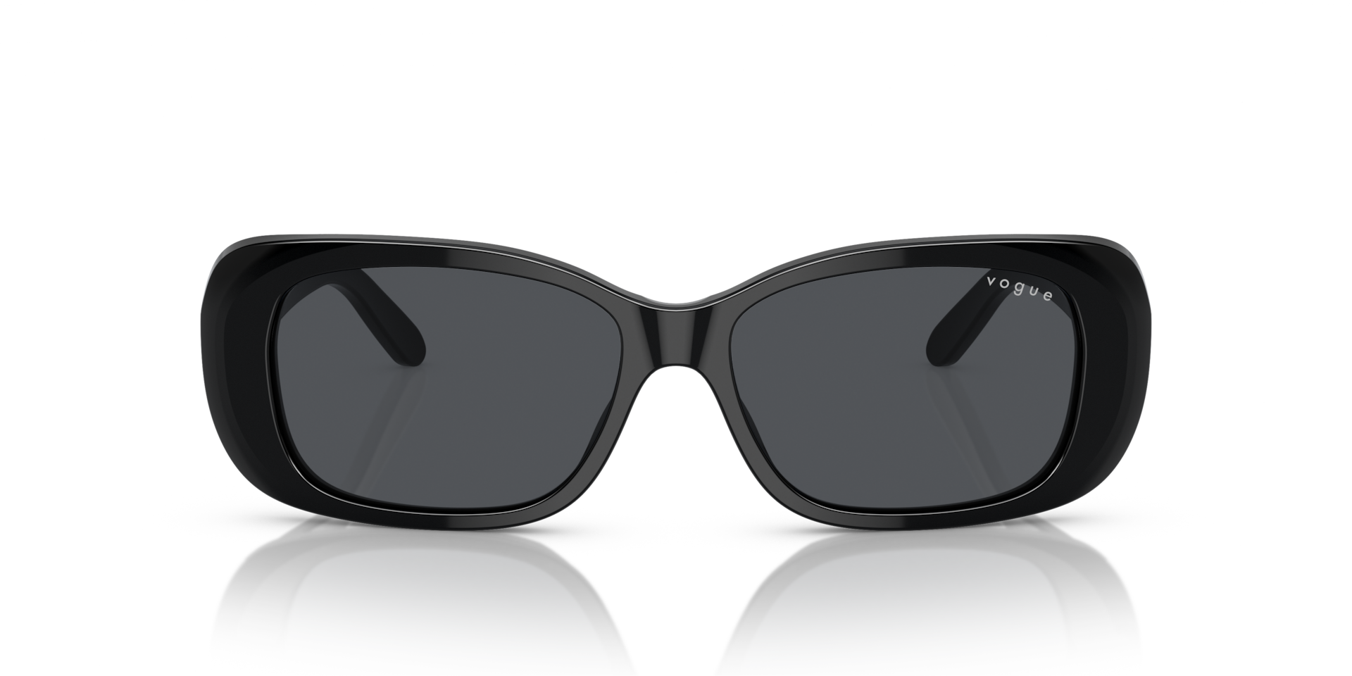 VOGUE EYEWEAR Woman Sunglasses VO2606S  -  Frame color: Black, Lens color: Grey