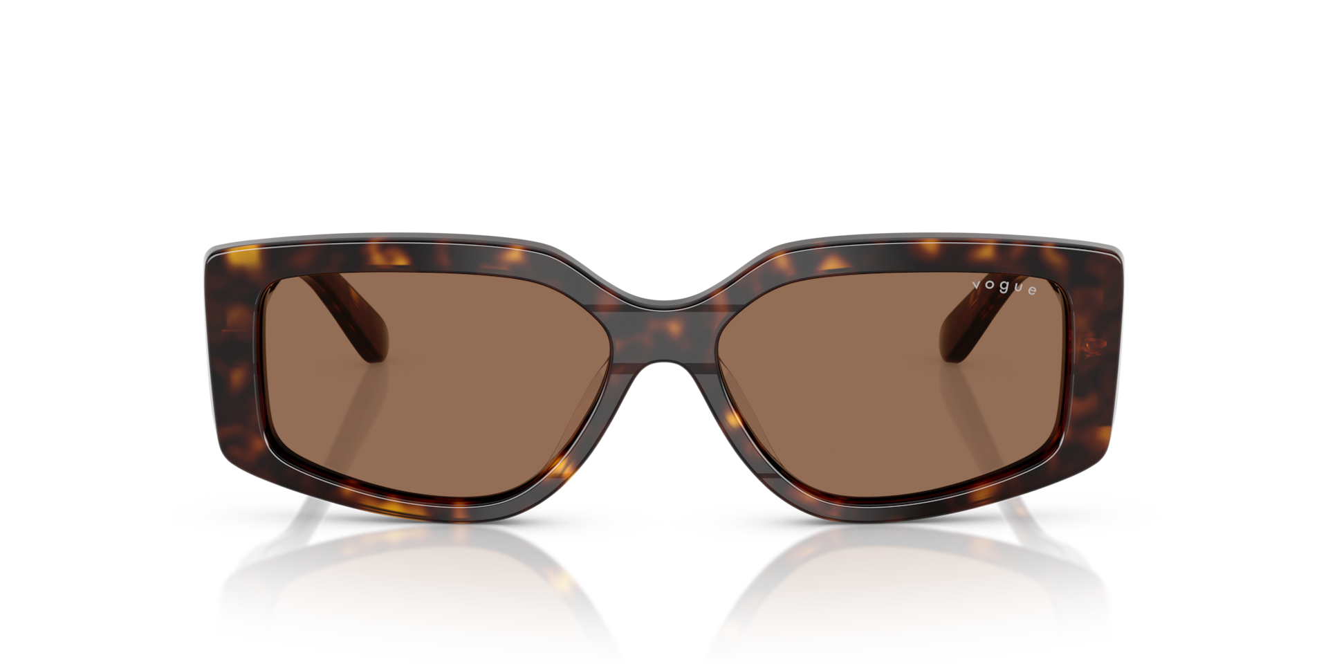 VOGUE EYEWEAR Woman Sunglasses VO5642SU - Frame color: Dark Havana, Lens color: Dark Brown
