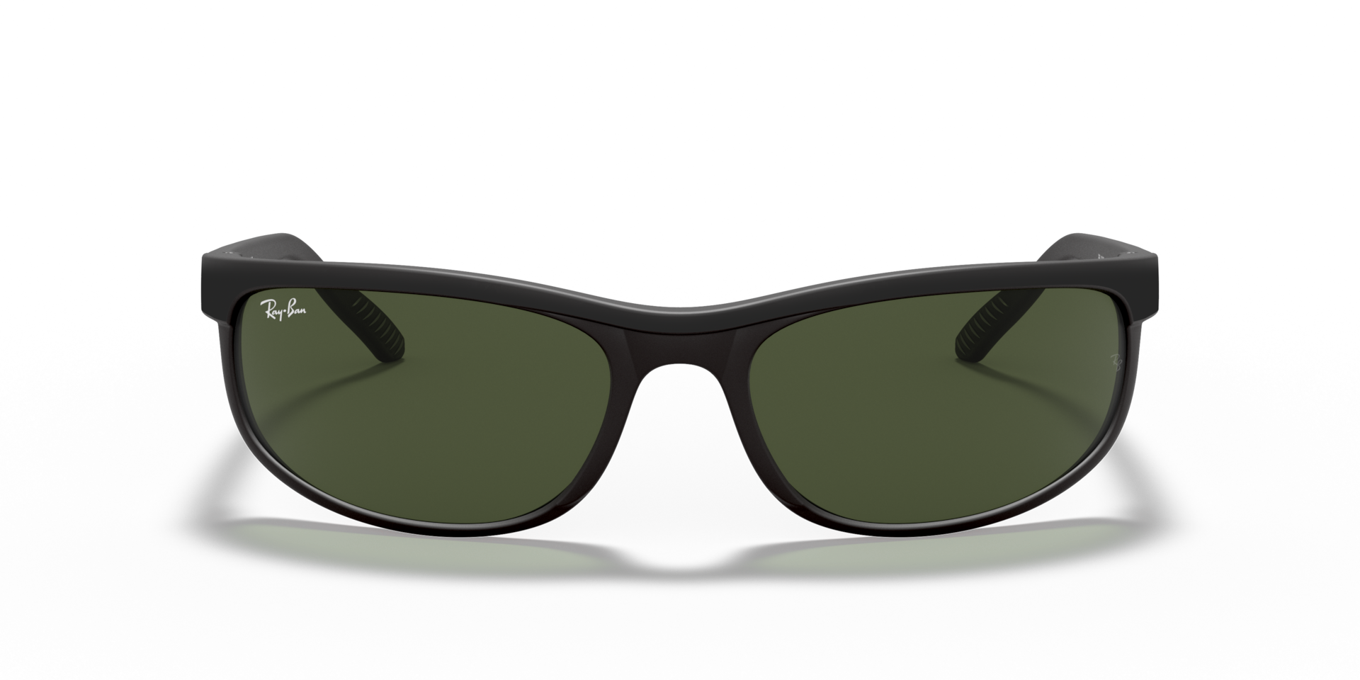 RAY-BAN Unisex Sunglasses Predator 2  -  Frame color: Black, Lens color: G-15 Green