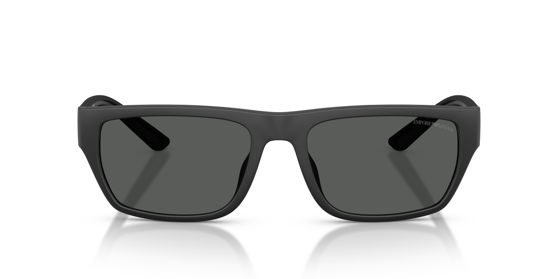 EMPORIO ARMANI Man Sunglasses EA4267U  -  Frame color: Rubberized Matte Black, Lens color: Dark Grey