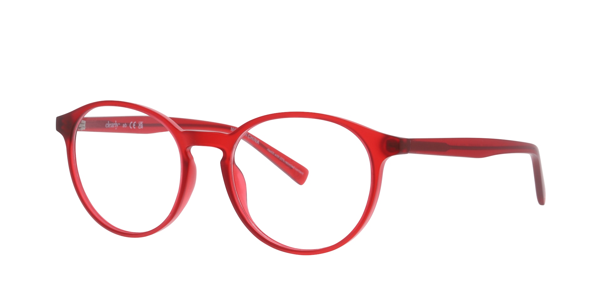 Clearly BENNET Matte Transparent Red Size S 20$
