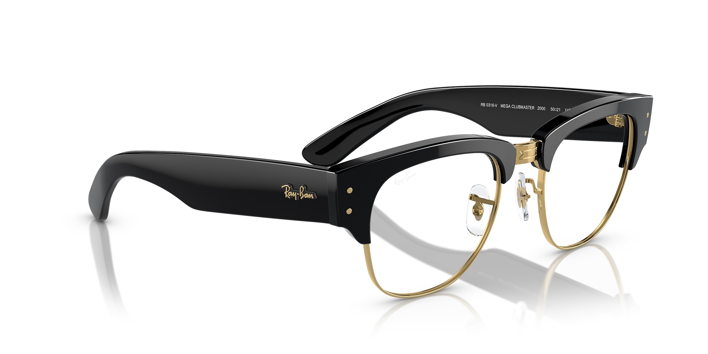 Ray-Ban Glasses RB0316V MEGA CLUBMASTER OPTICS
