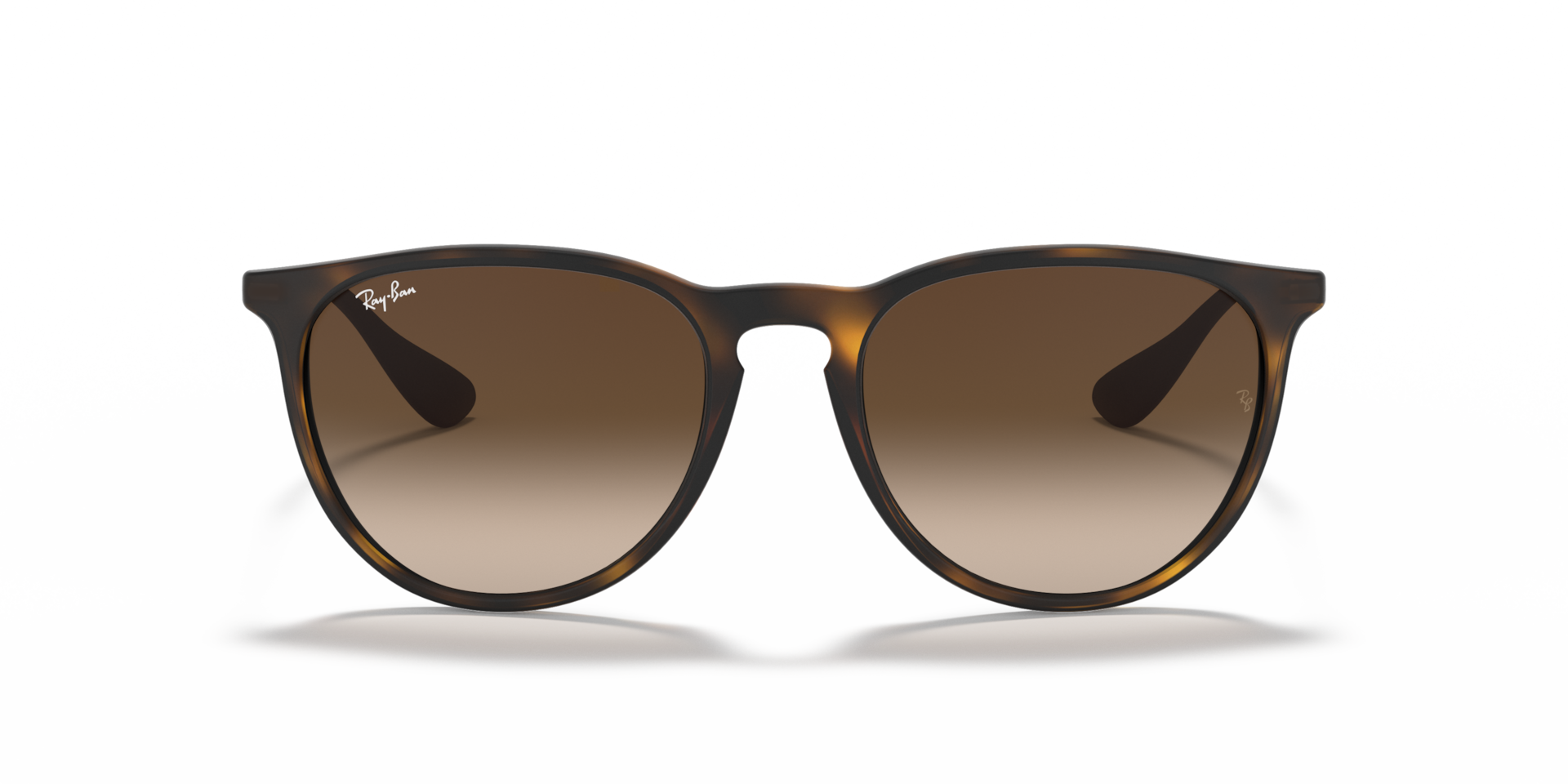 RAY-BAN Woman Sunglasses Erika Classic  -  Frame color: Havana, Lens color: Brown Gradient