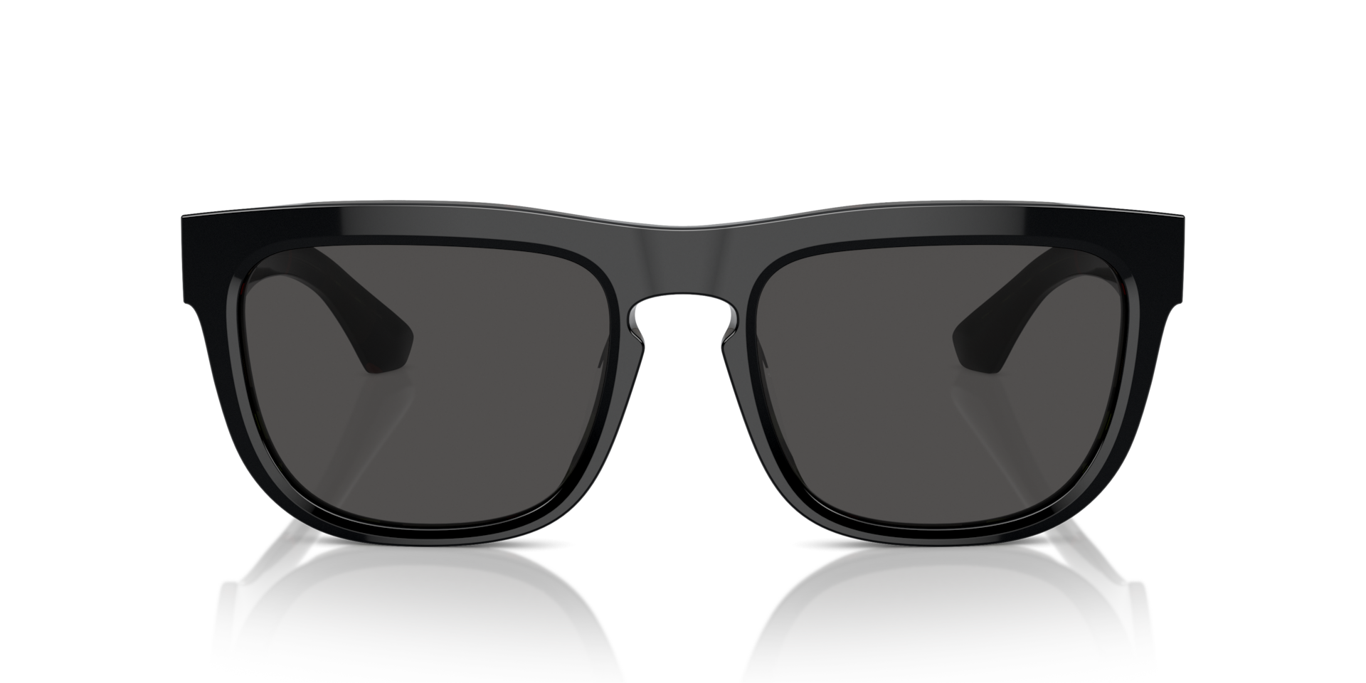 BURBERRY Man Sunglasses BE4431U  -  Frame color: Top Black On Vintage Check, Lens color: Dark Grey