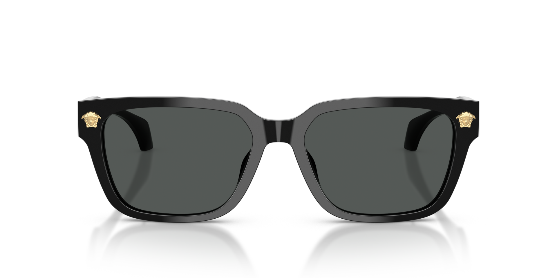 VERSACE Man Sunglasses VE4513D  -  Frame color: Black, Lens color: Dark Grey