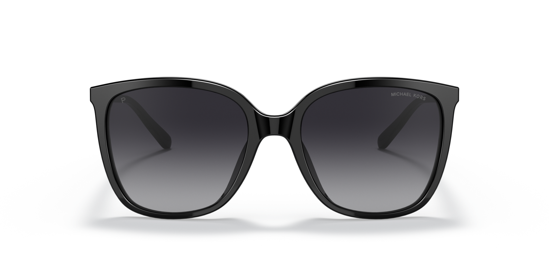 MICHAEL KORS Woman Sunglasses Anaheim  -  Frame color: Black, Lens color: Dark Grey Polarized