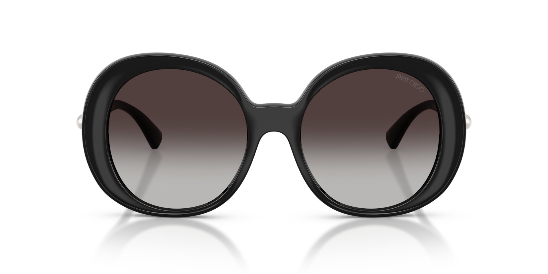 JIMMY CHOO Woman Sunglasses JC6004HU  -  Frame color: Black, Lens color: Grey Gradient