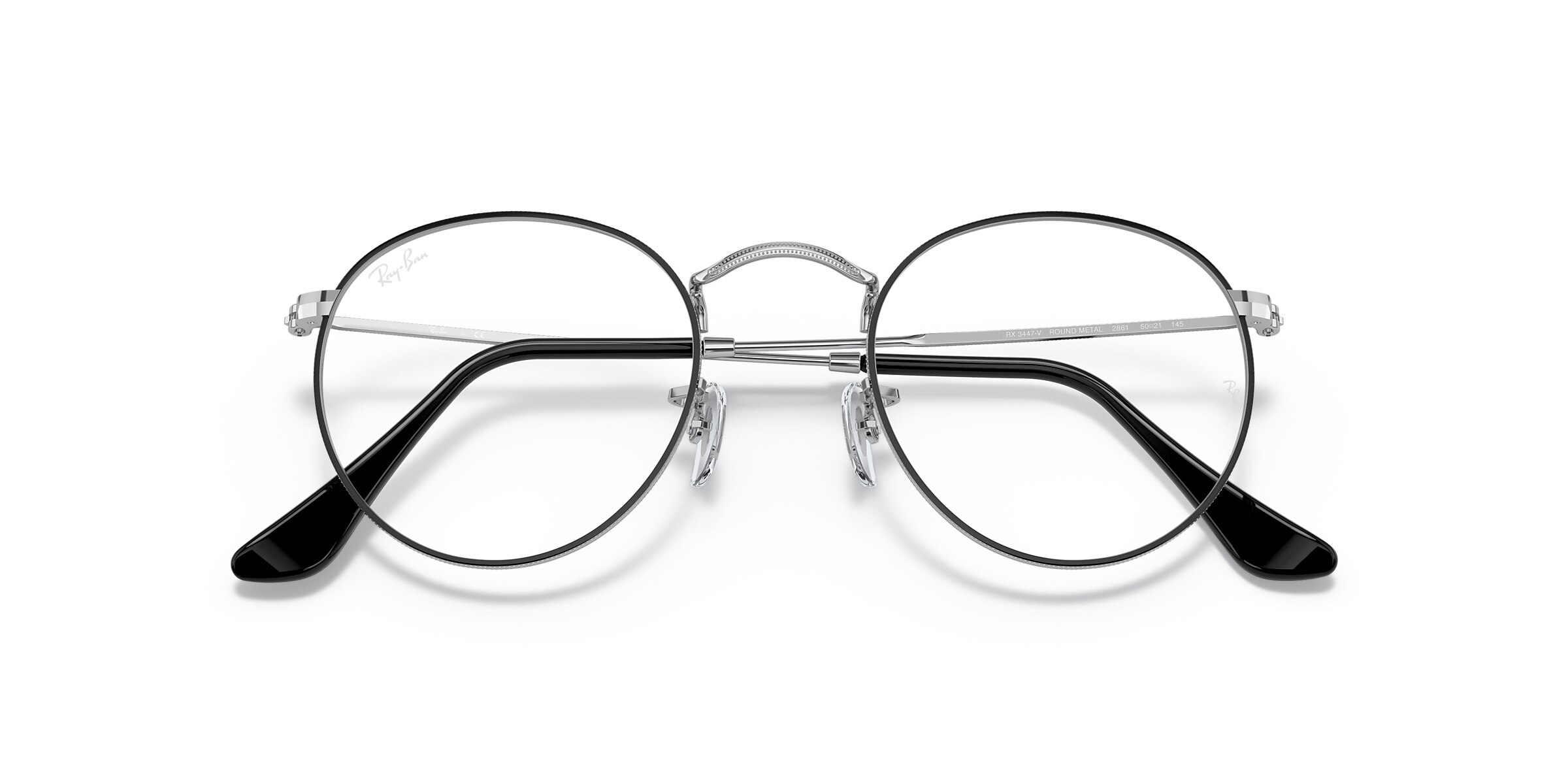 Ray-Ban Glasses RB3447V ROUND METAL