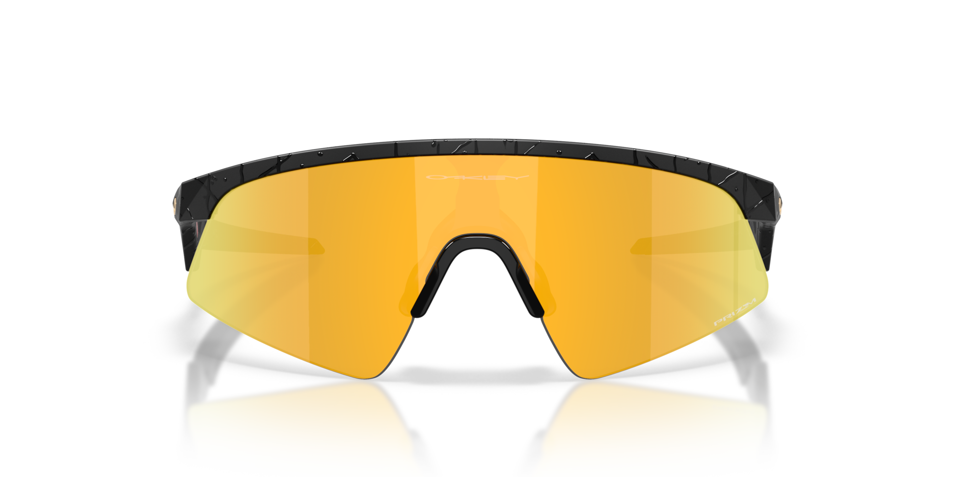 Oakley OJ9015 RESISTOR SWEEP® (YOUTH FIT) GRIDIRON COLLECTION Matte Black Splatter, Size: L