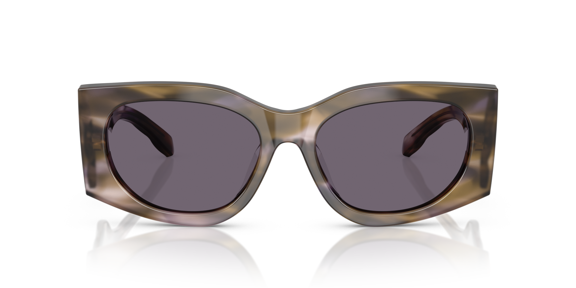 TORY BURCH Woman Sunglasses TY7221U - Frame color: Purple Striated, Lens color: Purple