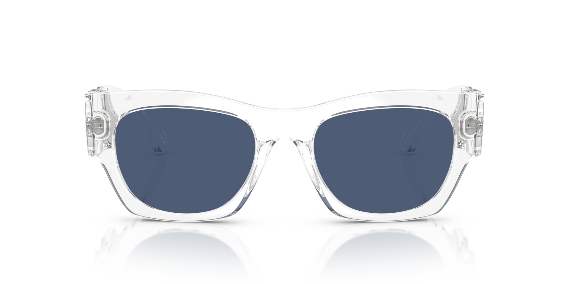 VERSACE Man Sunglasses VE4479U - Frame color: Crystal, Lens color: Blue