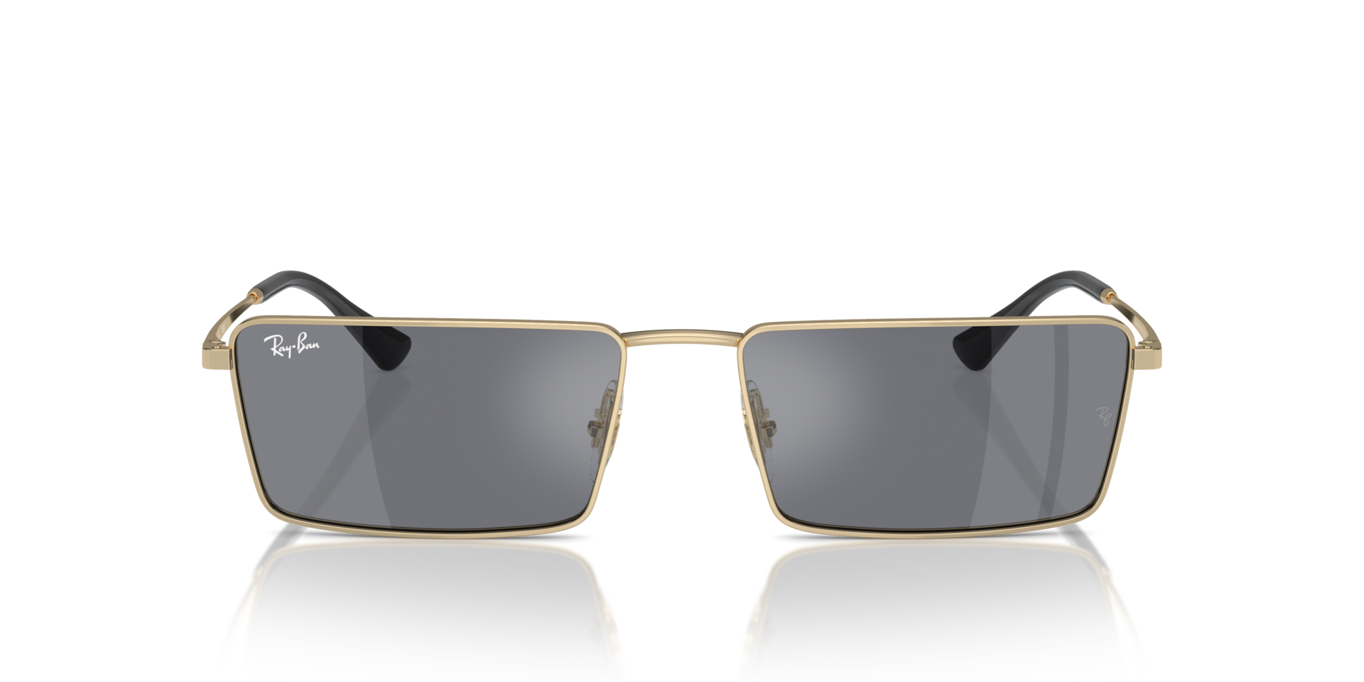 RAY-BAN Unisex Sunglasses Emy Bio-Based  -  Frame color: Gold, Lens color: Solid Color
