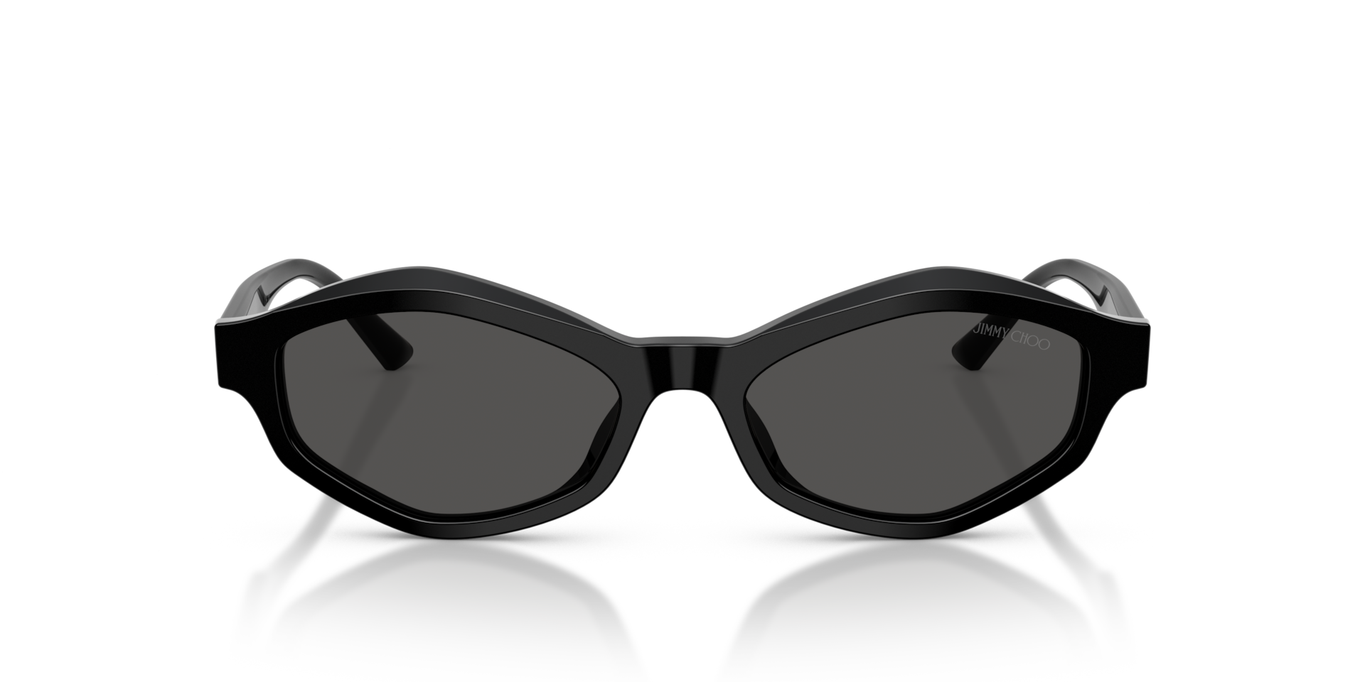 JIMMY CHOO Woman Sunglasses JC5077U  -  Frame color: Black, Lens color: Dark Grey