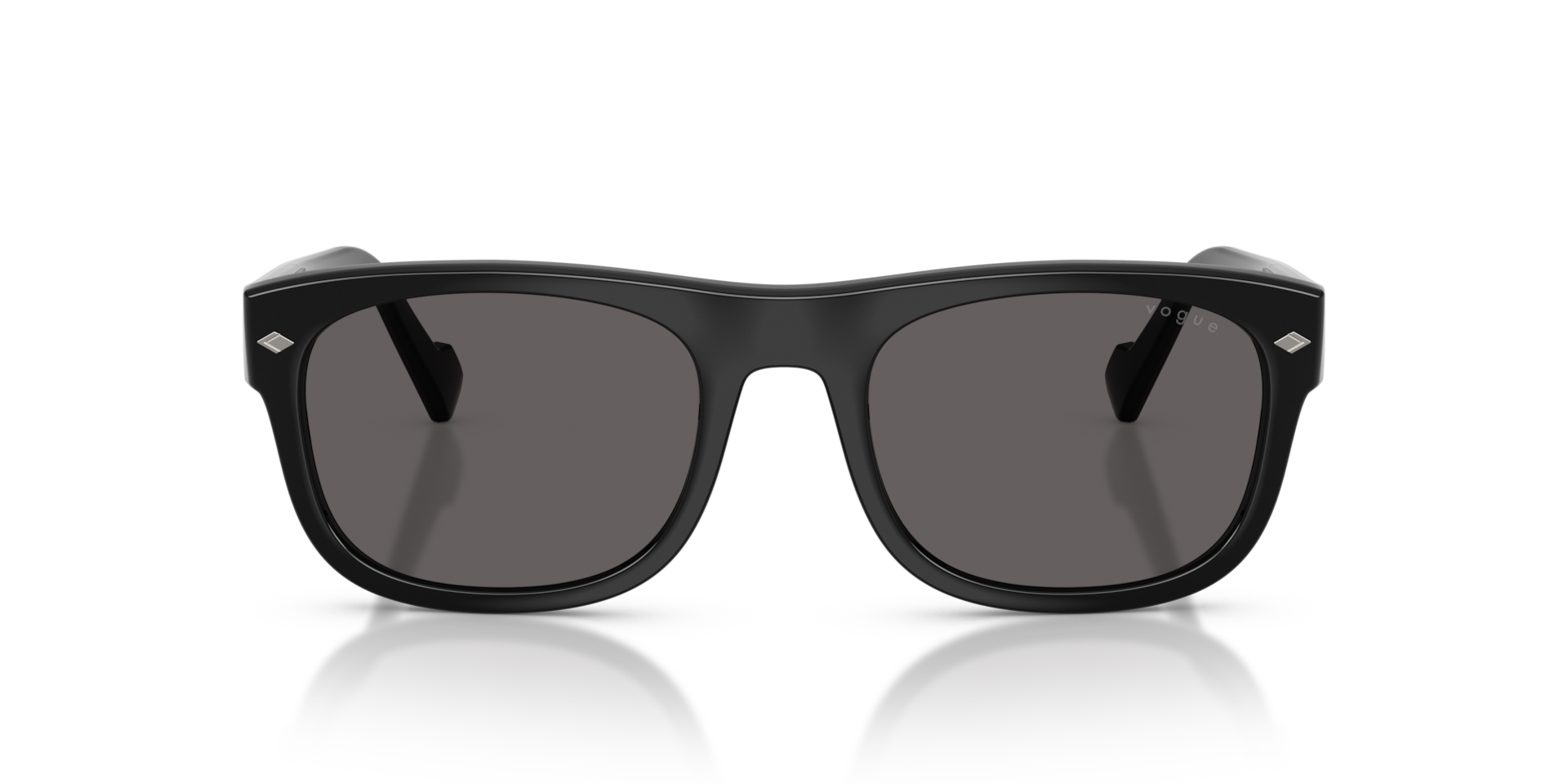 VOGUE EYEWEAR Man Sunglasses VO5754S - Frame color: Black, Lens color: Black Smoke