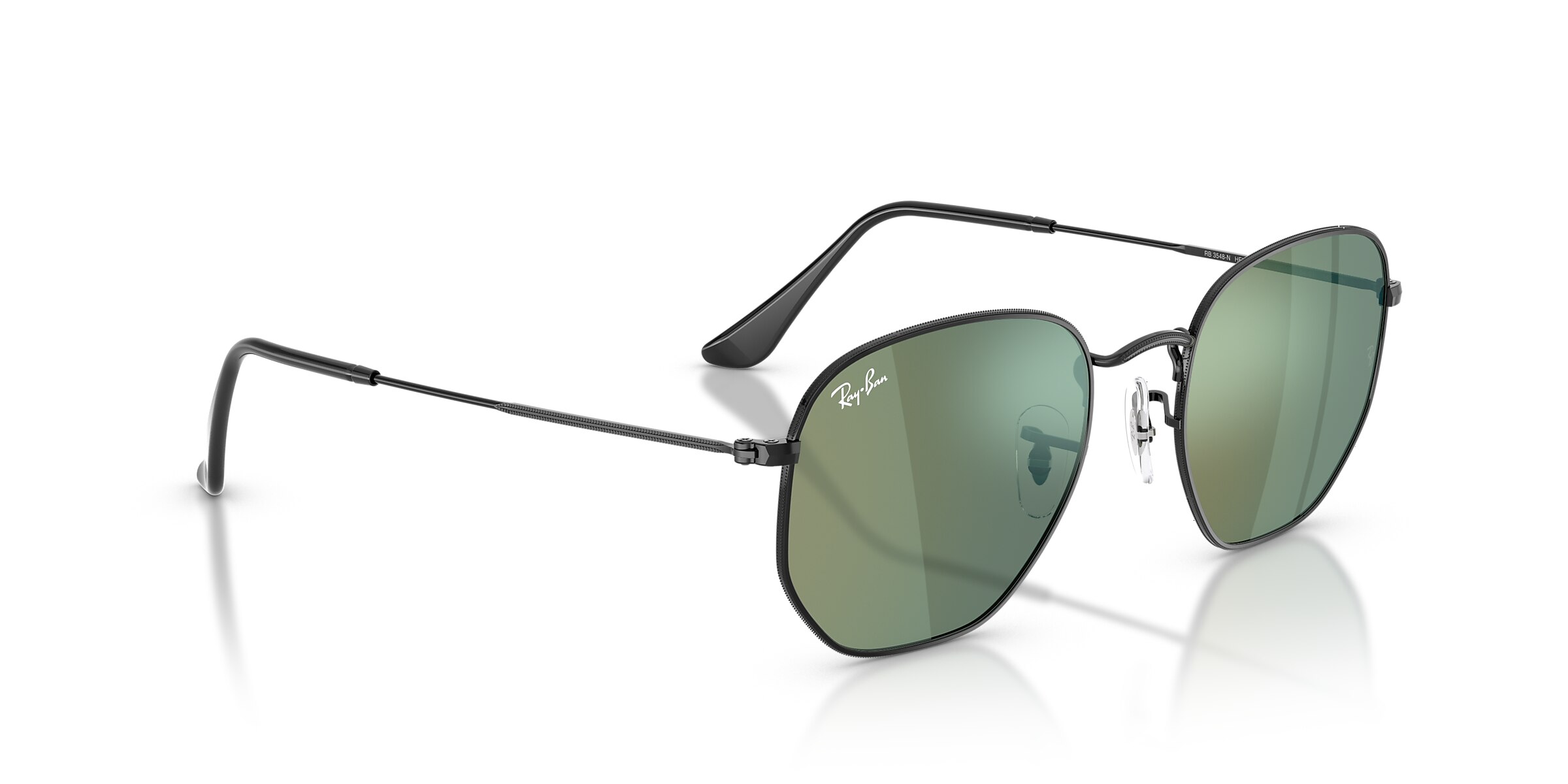 Ray-Ban Sunglasses RB3548N HEXAGONAL FLAT LENSES