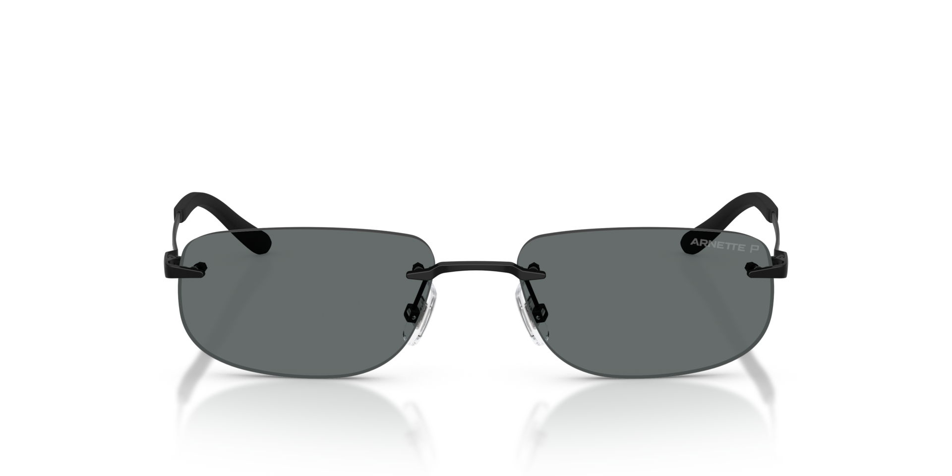 ARNETTE Man Sunglasses AN3096  -  Frame color: Matte Black, Lens color: Dark Grey Polarized