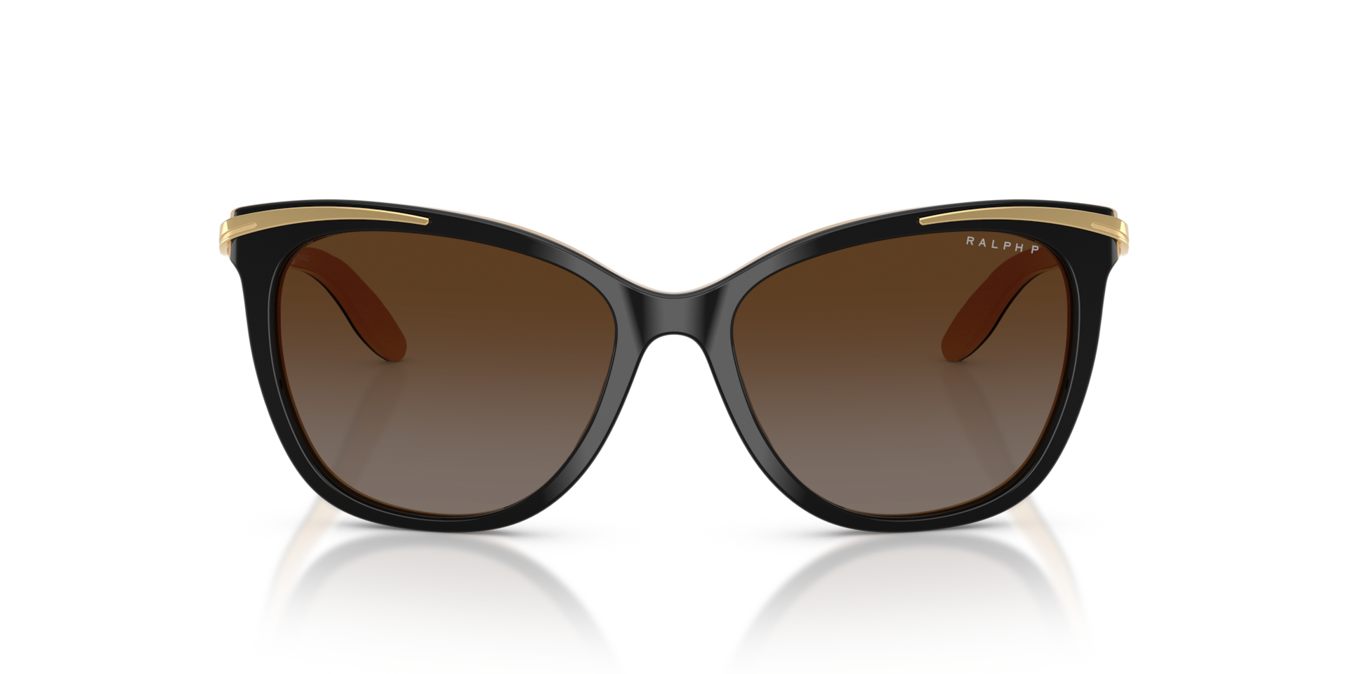 RALPH Woman Sunglasses RA5203  -  Frame color: Black, Lens color: Polarized Gradient Brown