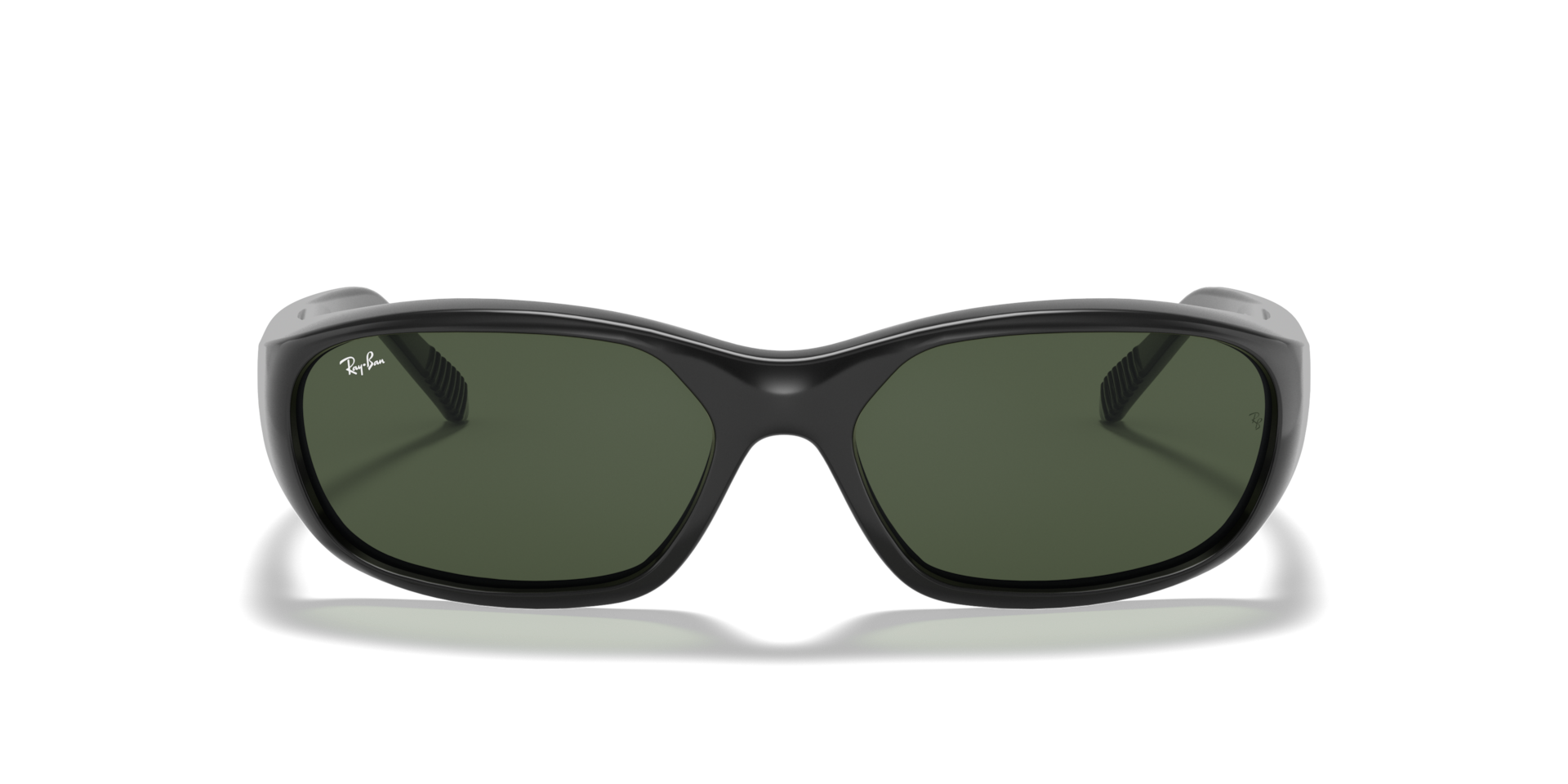 RAY-BAN Unisex Sunglasses Daddy-O - Frame color: Black, Lens color: G-15 Green