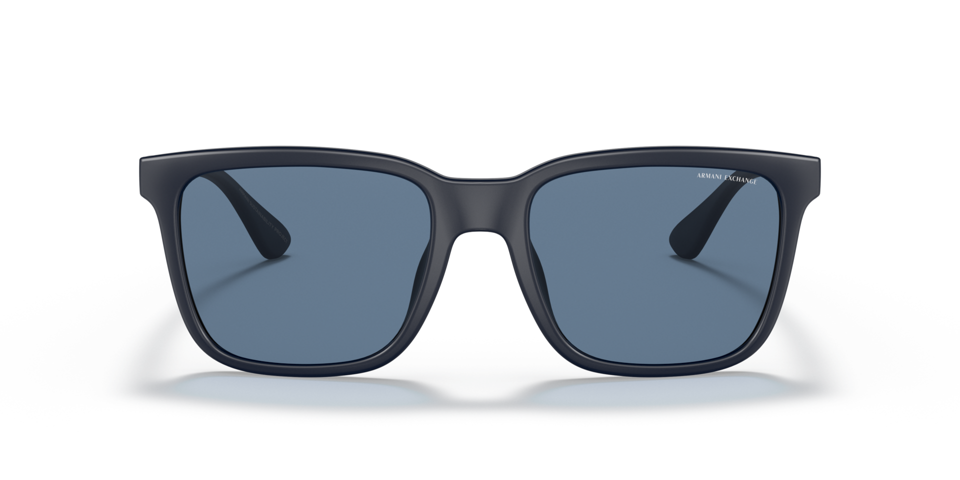 ARMANI EXCHANGE Man Sunglasses AX4112SU  -  Frame color: Dark Matt Blue, Lens color: Dark Blue