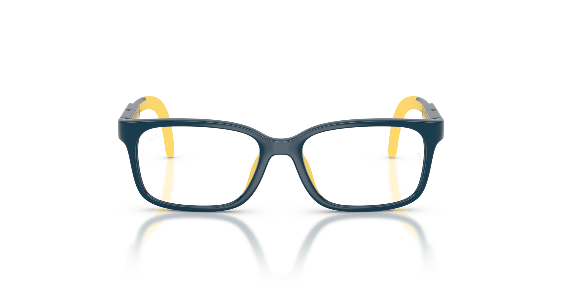 Ray-Ban RBA1980 RBA1980 OPTICS KIDS BIO-BASED Blue & Yellow, Size: S