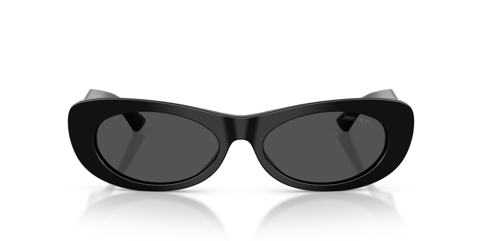 JIMMY CHOO Woman Sunglasses JC5038BU  -  Frame color: Black, Lens color: Dark Grey