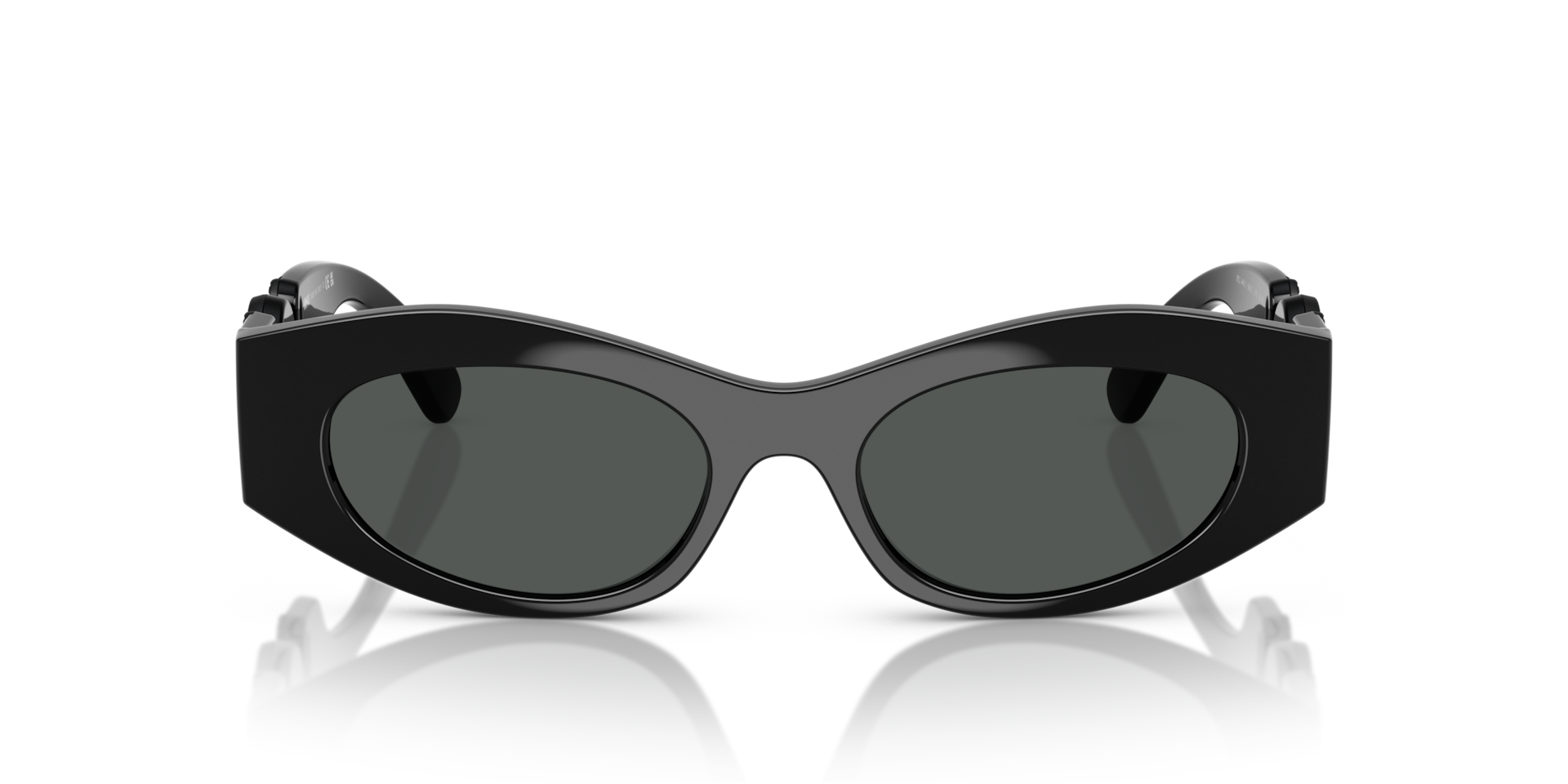 VERSACE Woman Sunglasses VE4480U - Frame color: Black, Lens color: Dark Grey