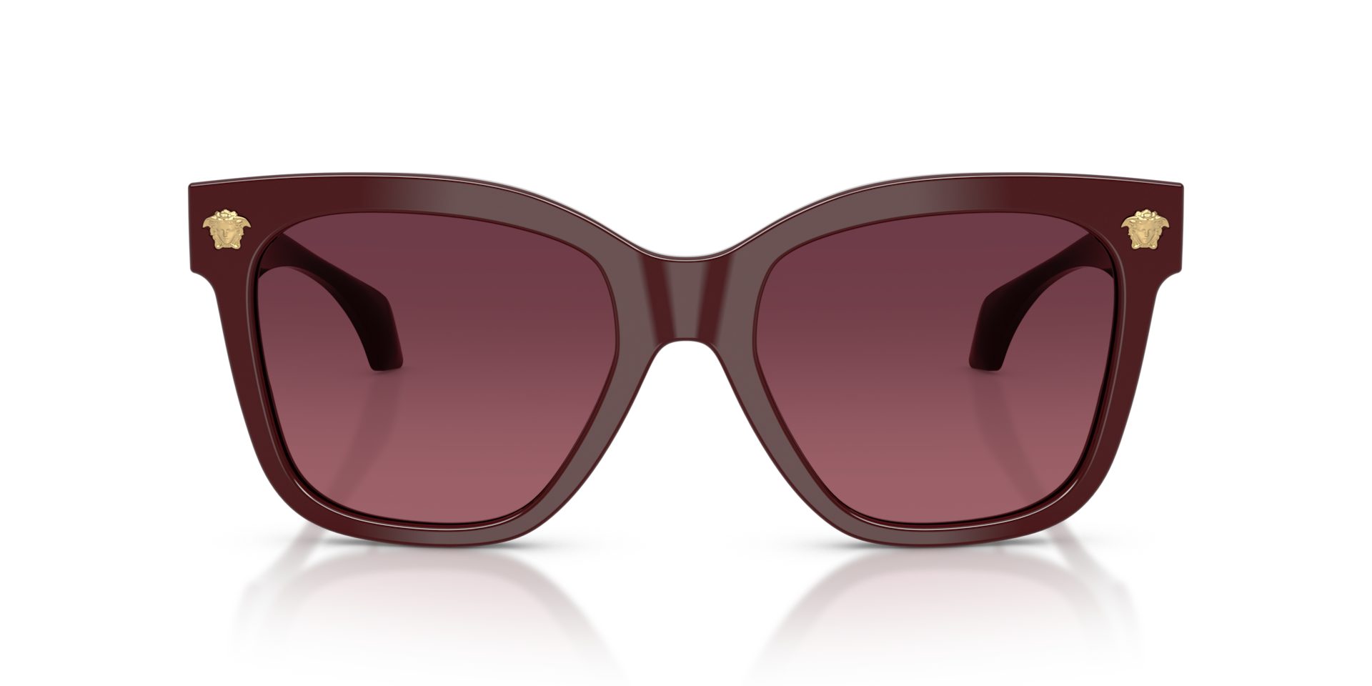 VERSACE Woman Sunglasses VE4511 - Frame color: Burgundy, Lens color: Gradient Purple
