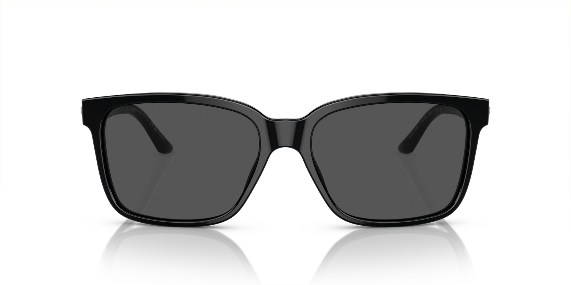 VERSACE Man Sunglasses VE4307  -  Frame color: Black, Lens color: Grey