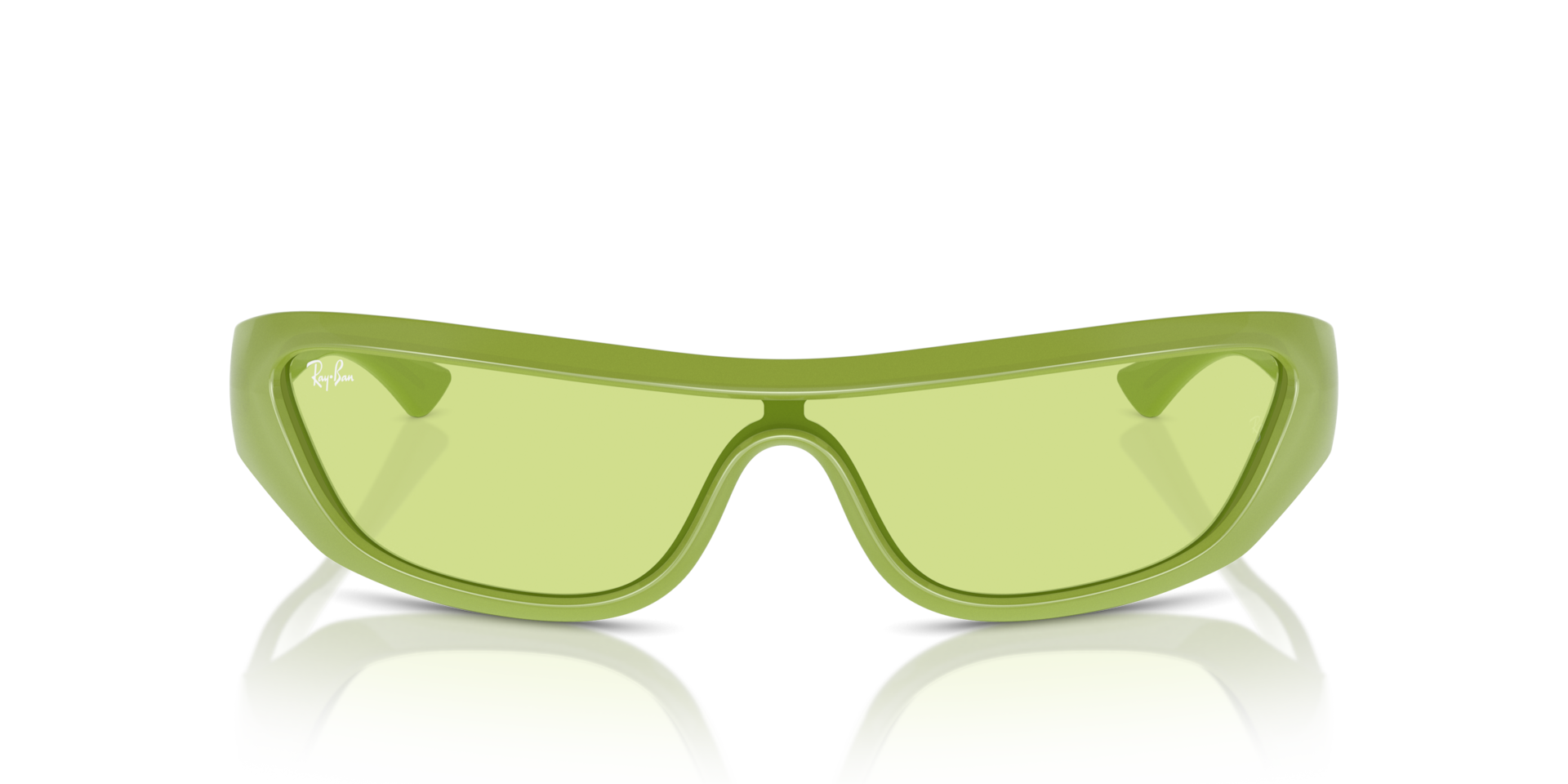 RAY-BAN Unisex Sunglasses Xan Bio-Based  -  Frame color: Apple Green, Lens color: Green
