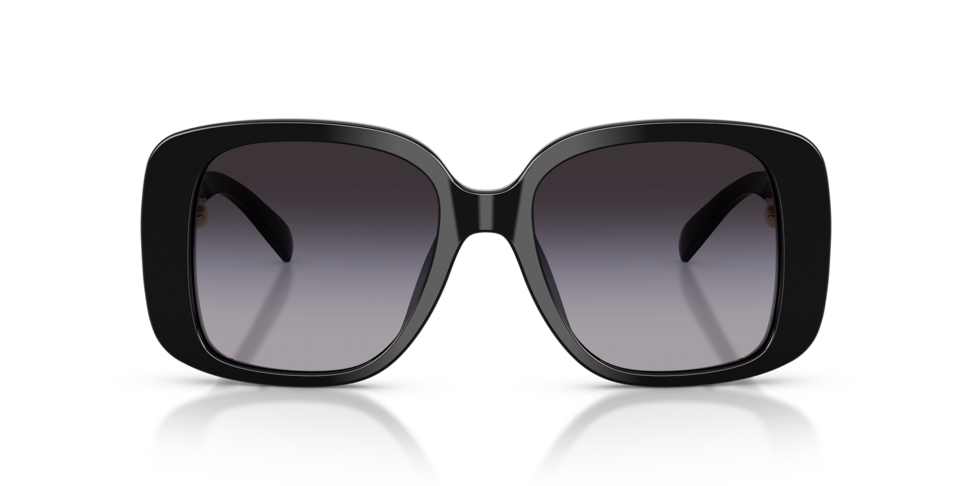 TORY BURCH Woman Sunglasses TY7223U - Frame color: Black, Lens color: Light Grey Gradient Dark Grey