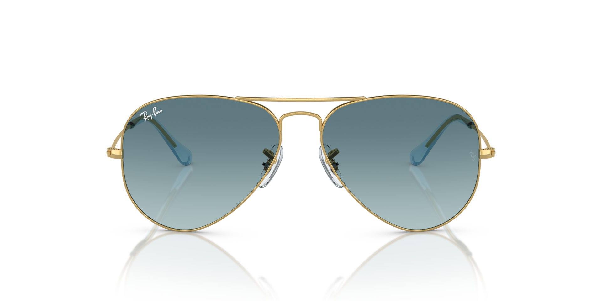 Ray-Ban RB3025 AVIATOR GRADIENT Gold, Size: XL