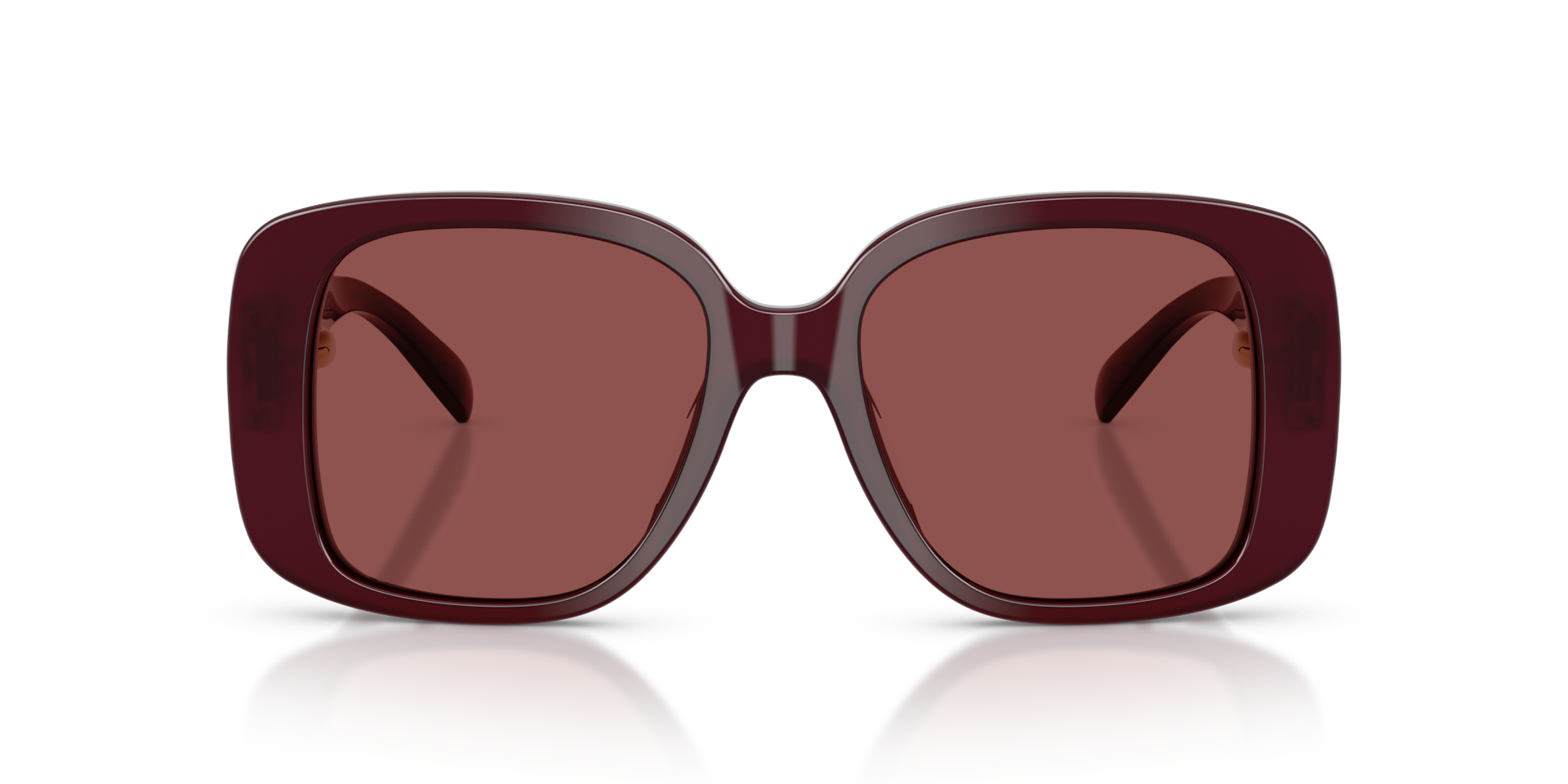 TORY BURCH Woman Sunglasses TY7223U - Frame color: Opal Burgundy, Lens color: Wine