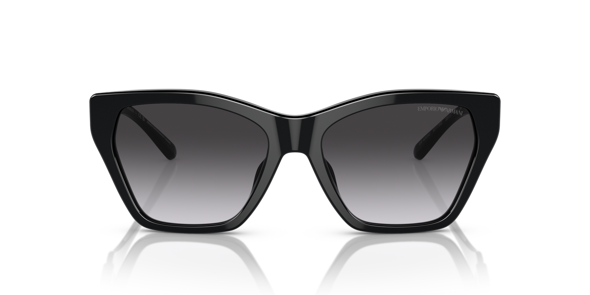 EMPORIO ARMANI Woman Sunglasses EA4203U  -  Frame color: Shiny Black, Lens color: Gradient Smoke
