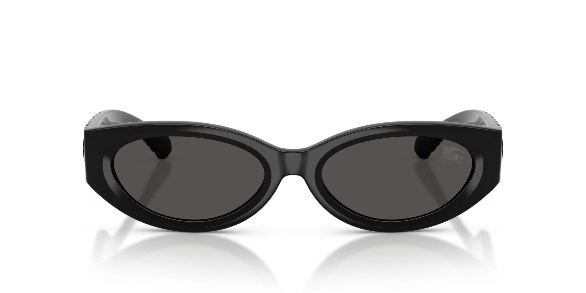 BURBERRY Woman Sunglasses BE4505U - Frame color: Black, Lens color: Dark Grey