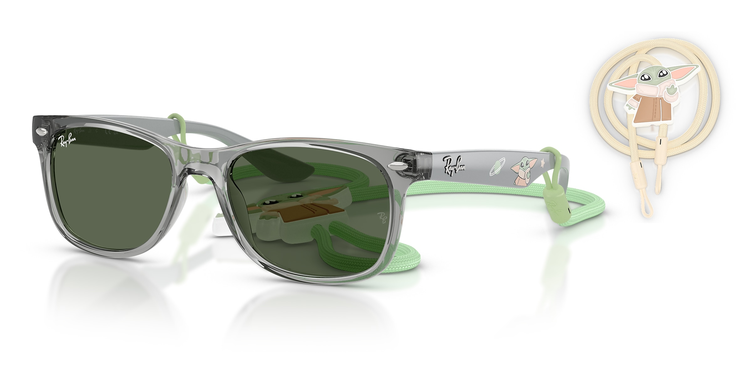 Ray-Ban Sunglasses RB9052S RAY-BAN STAR WARS™ – GROGU MINI NEW WAYFARER