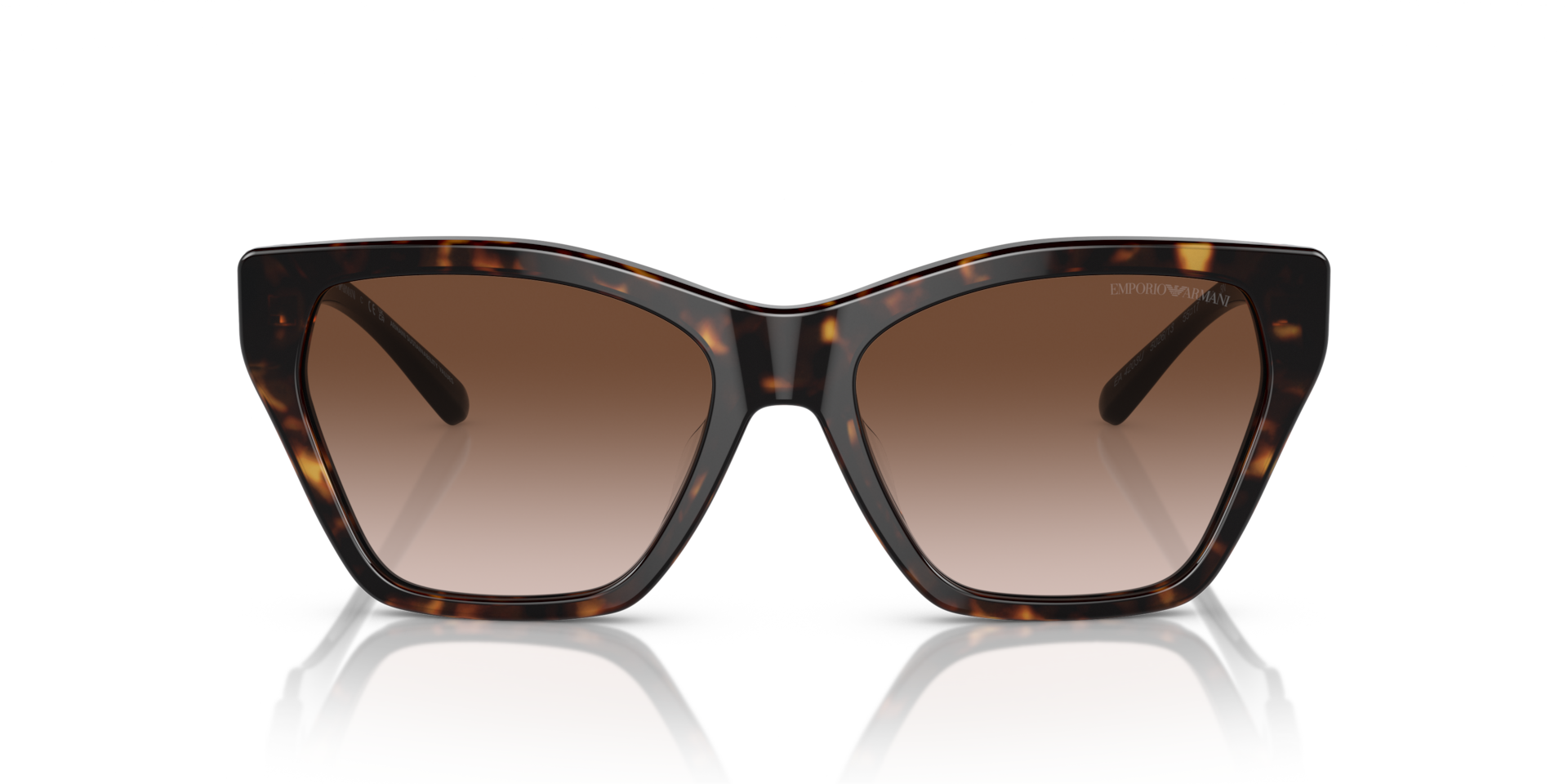 EMPORIO ARMANI Woman Sunglasses EA4203U  -  Frame color: Shiny Havana, Lens color: Gradient Brown