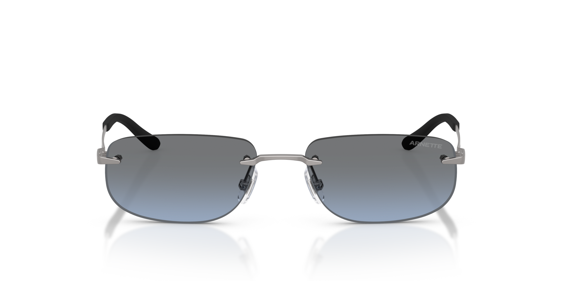 ARNETTE Man Sunglasses AN3096 - Frame color: Matte Gunmetal, Lens color: Blue Gradient Grey