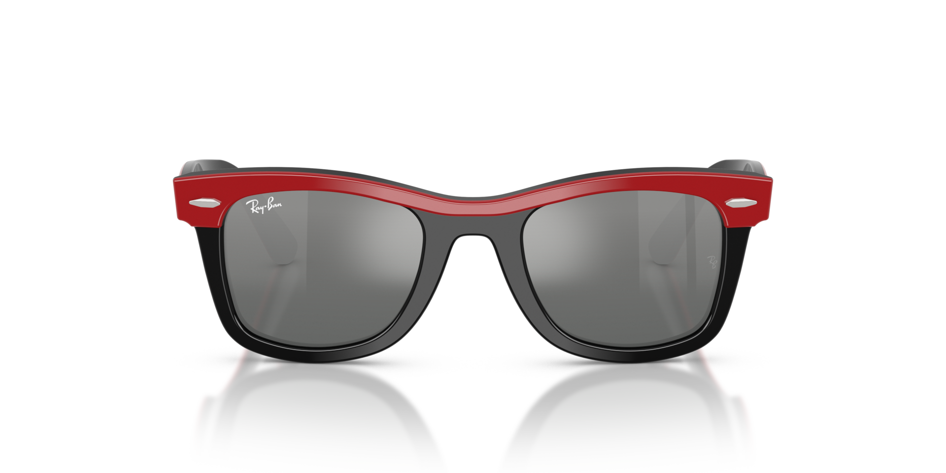 Ray-Ban RB9140S MINI STREET NEAT Red & Black, Size: M