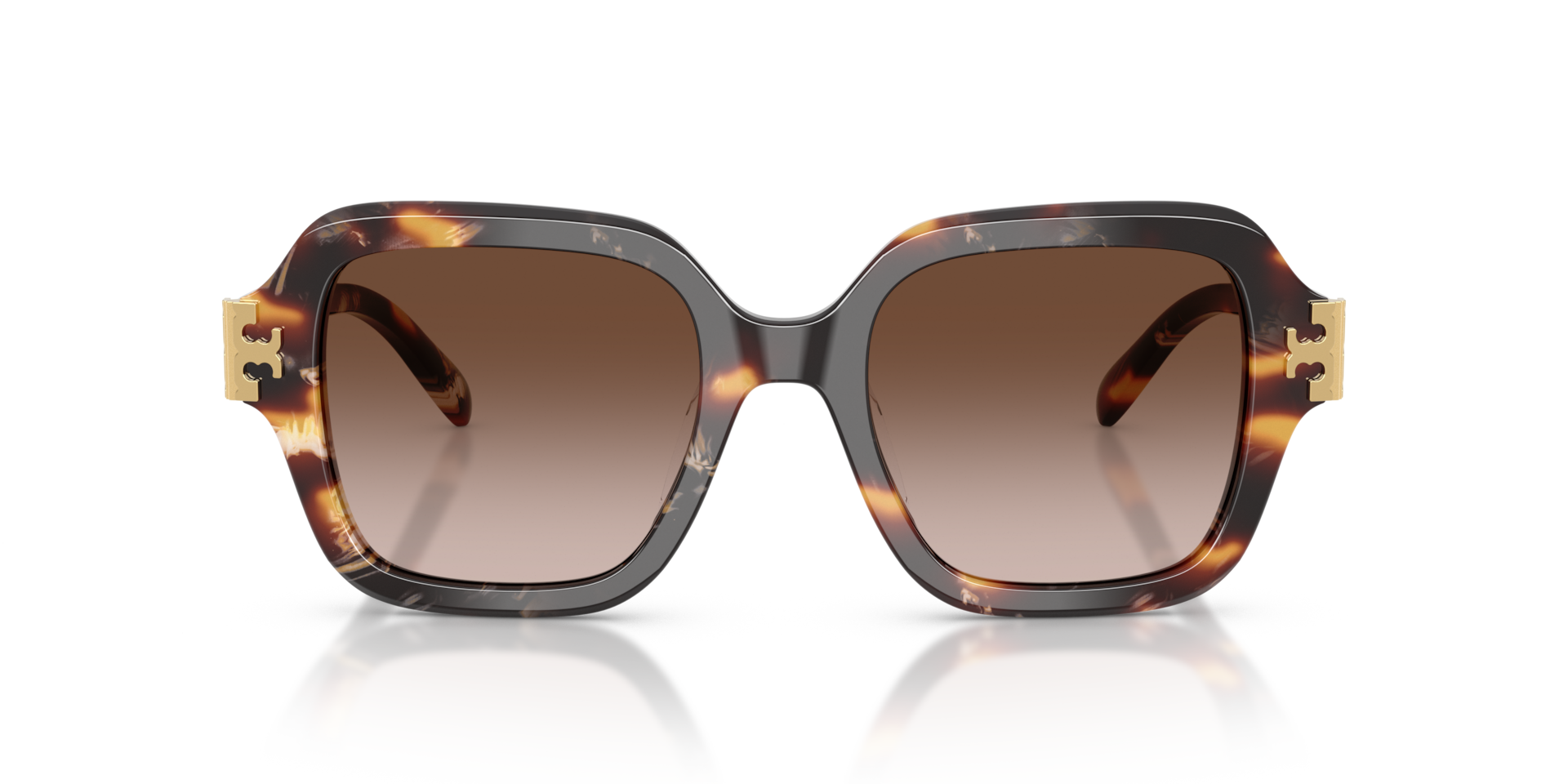 TORY BURCH Woman Sunglasses TY7231U  -  Frame color: Dark Tortoise, Lens color: Brown Gradient