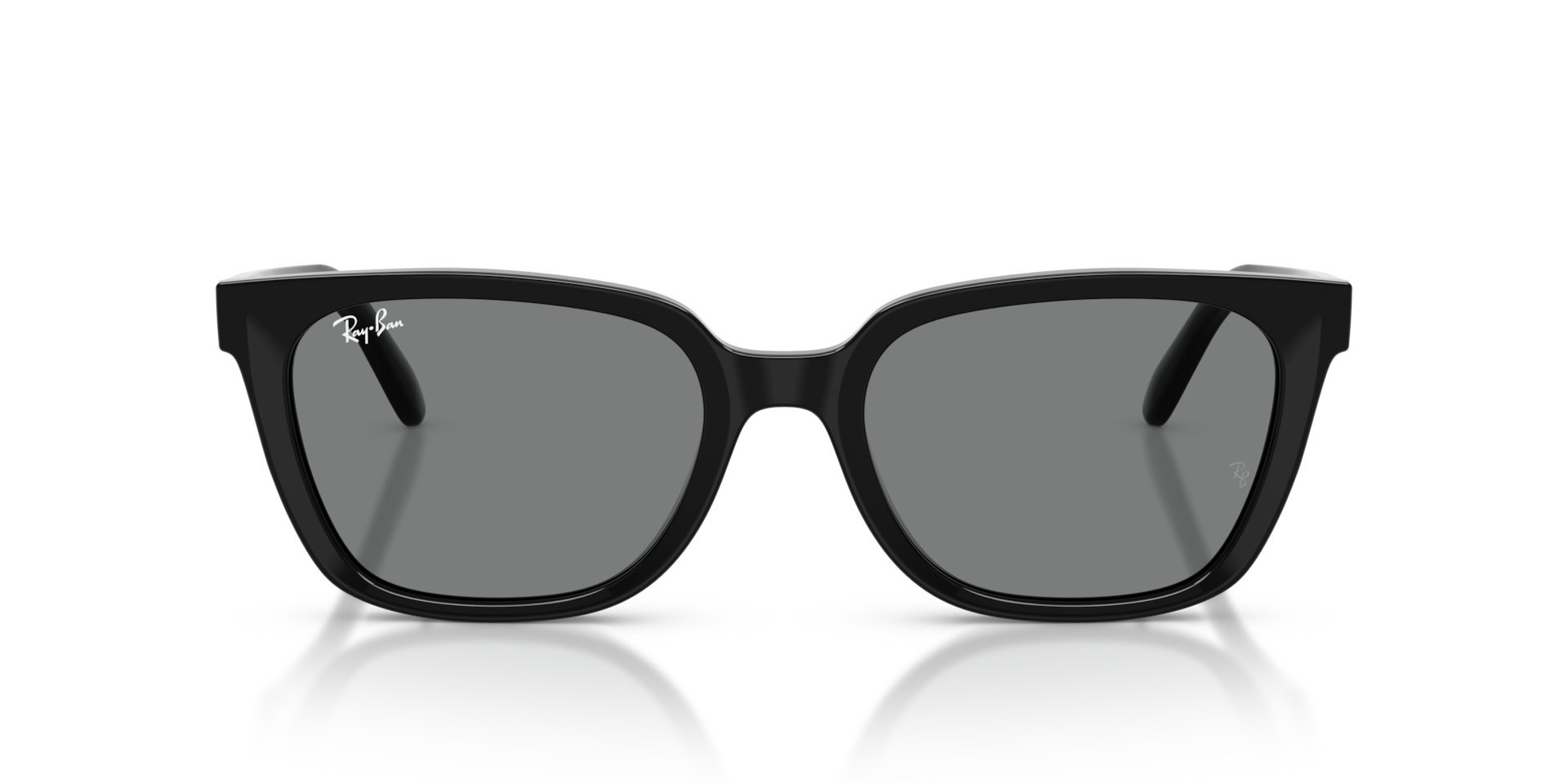 RAY-BAN Unisex Sunglasses RB2243D - Frame color: Black, Lens color: Dark Grey